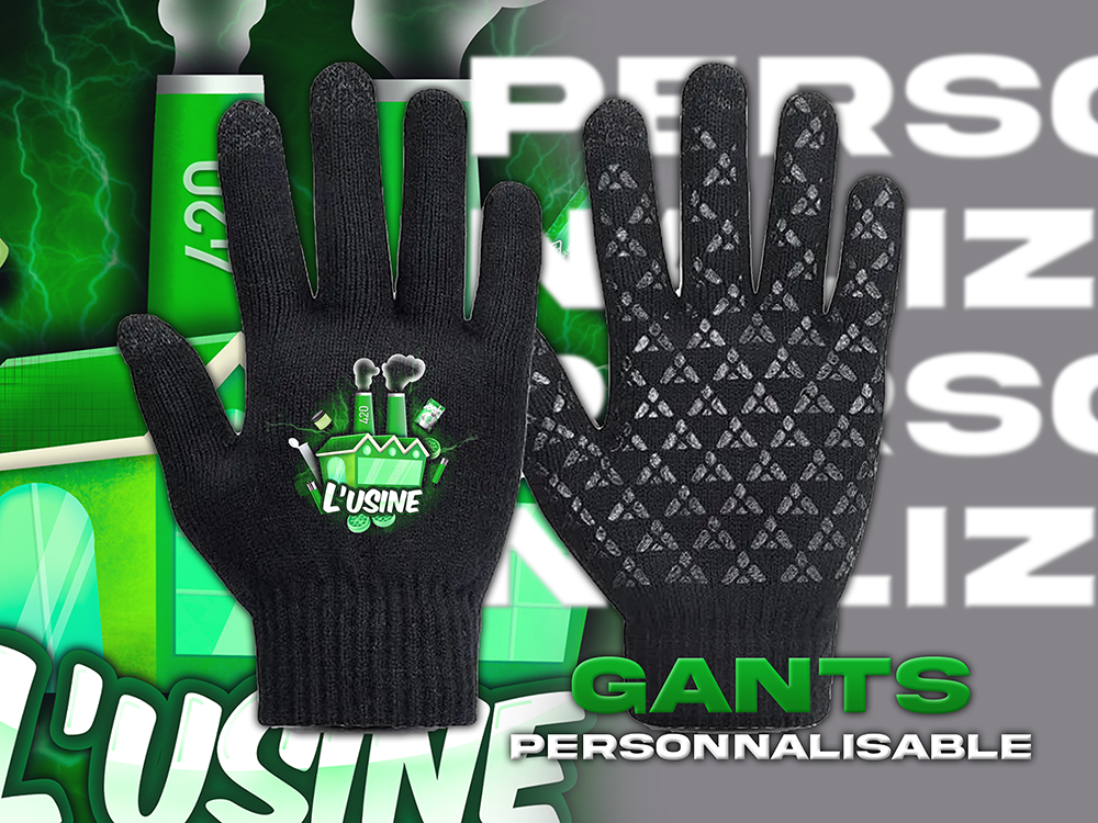 Gants personnalisables