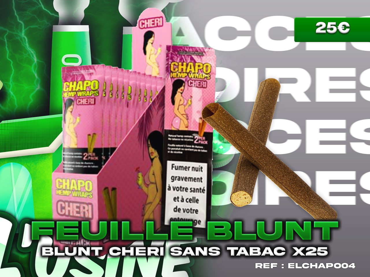 CHAPO BLUNT CHERI