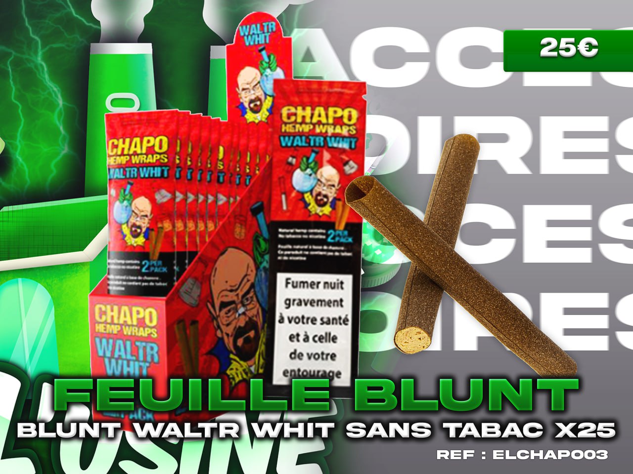 CHAPO BLUNT WALTR WHIT