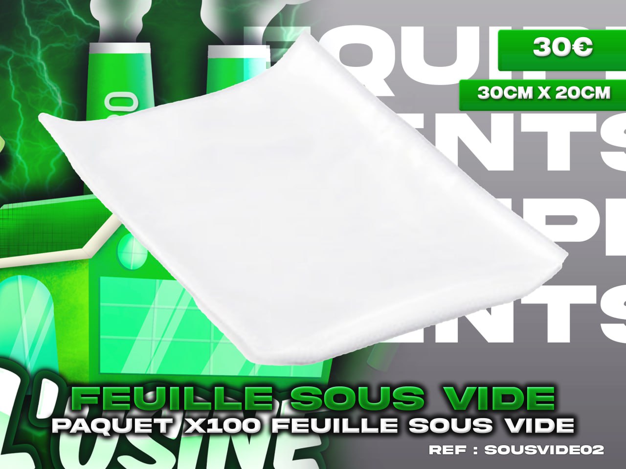 Feuille Sous Vide